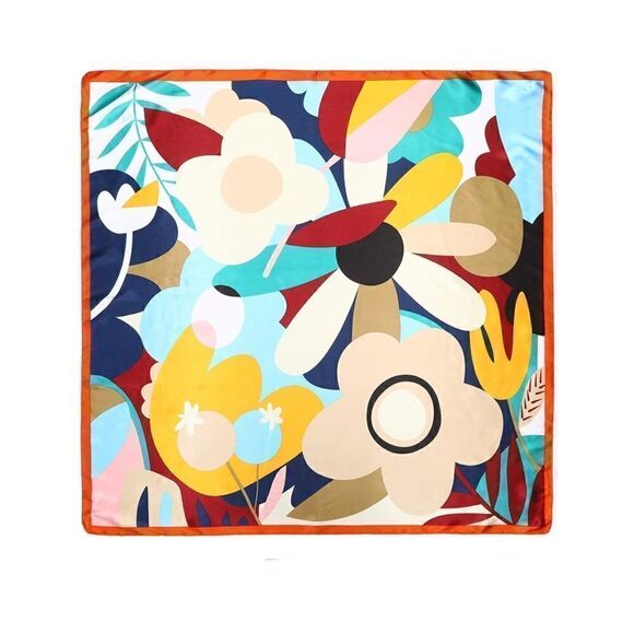 2 piece silky scarf set - Picture 3 of 4